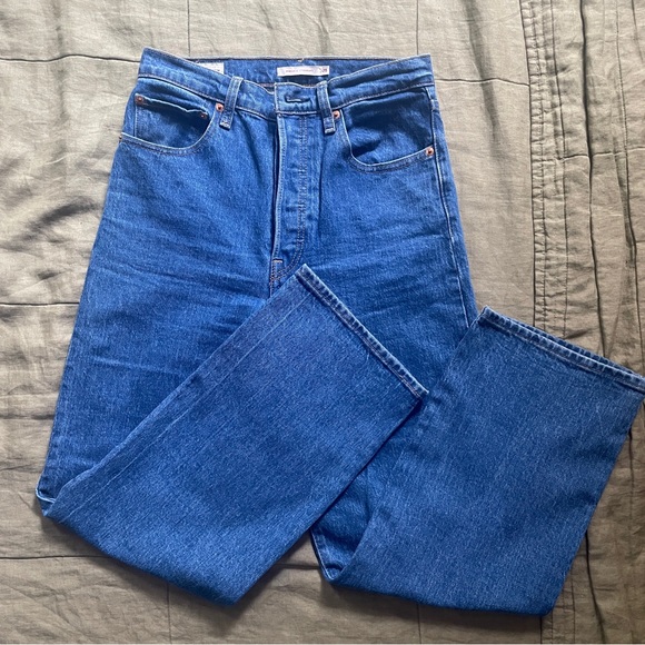 Levi's Ribcage Straight Ankle W28 L27 - Picture 12 of 16